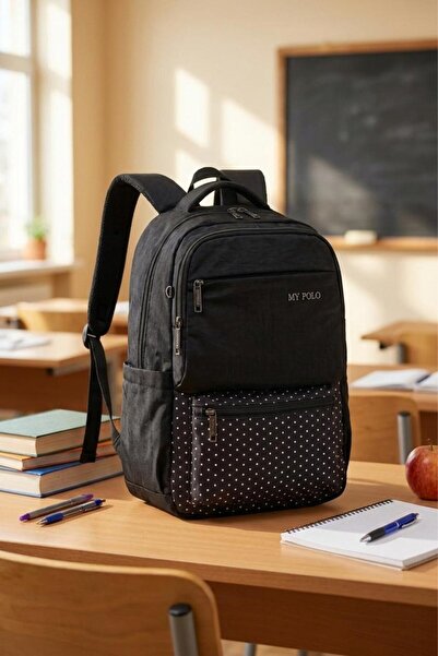 byhakan My Polo 2085 Primary School Middle School Bag Backpack School Bag Mul...