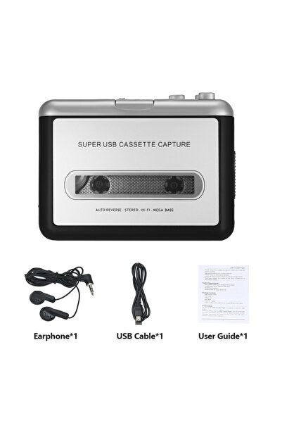 Choice Package USB Cassette Capture Cassette Tape-to-MP3 Converter into Compu...