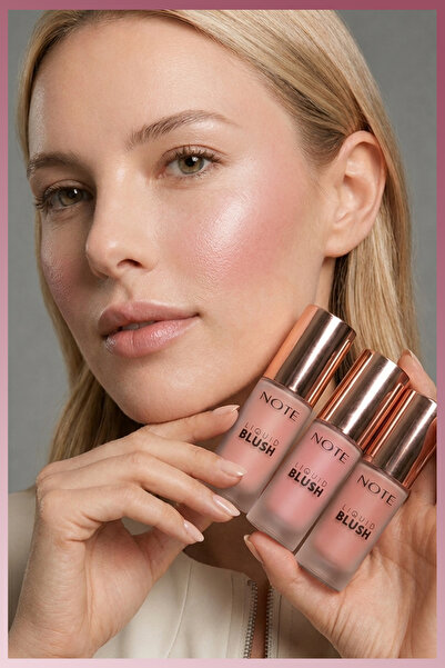 NOTE Liquid Blush Nemlendirici Etkili Likit Allık - 30 Berry (Işıltılı)