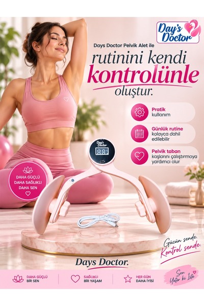 days doctor Ayarlanabilir Pelvik Iç Bacak Egzersiz Aleti Kegel Egzersiz Eğitm...