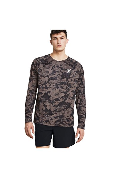 Under Armour PJT RCK ISOCHILL LS 1383218-176 Καφέ
