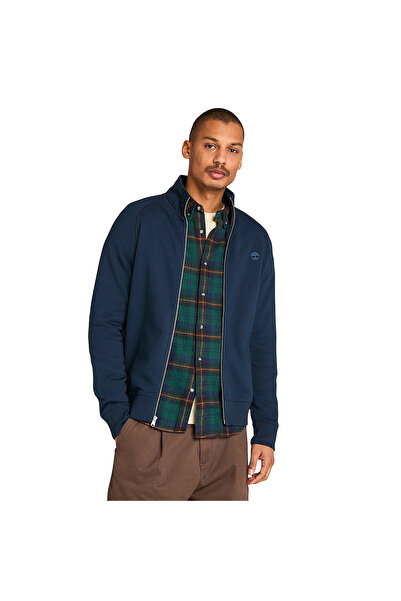 Timberland EXETER RIVER Βουρτσισμένο Φούτερ με Πλήρες Φερμουάρ και Λαιμόκοψη ...