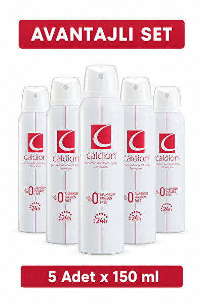 Caldion Kadın Classıc Deodarant 150ml X 5 Adet
