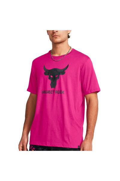 Under Armour PJT RCK PAYOFF GRAPHC SS 1383191-686 Φούξια