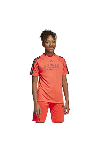 adidas Αθλητικά ρούχα J HOT TEE JC8034 Κόκκινο