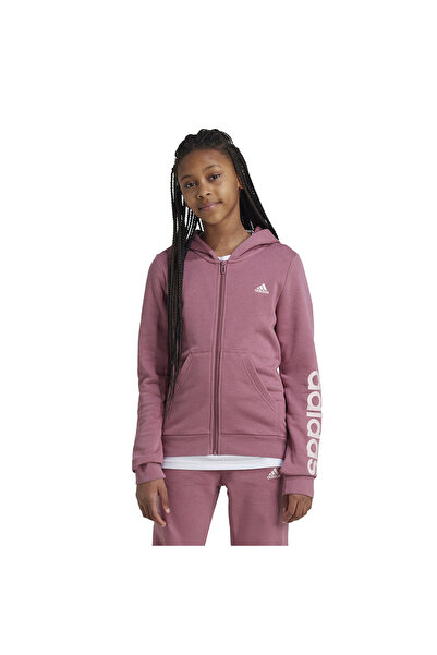 adidas Αθλητικά ρούχα G LIN FZ HD IZ3462 Ροζ