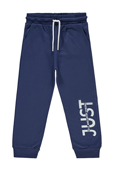 Civil Boys Basic 10-13 Years Old Sweatpants - Blue
