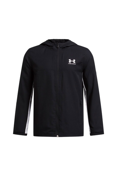 Under Armour B RIVAL Υφαντό Μπουφάν 1390154-001 Μαύρο
