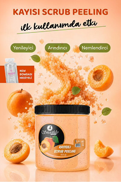 Smoothly Kayısı Aromalı Peeling - Batık Karşıtı Ve Nem Bombası Vücut Peelingi