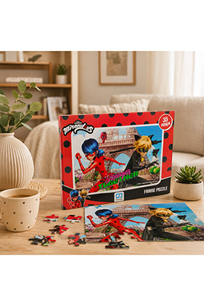 CA Games Ca Puzzle - Miraculous 35 Piece Frame Puzzle (Mixed Model)