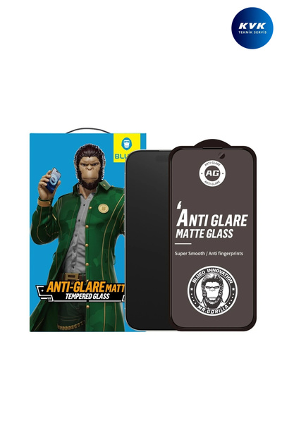 BLUEO Anti-Glare iPhone 16 Pro Max Uyumlu Net Görüş Pro Gamer Oyuncu Hızlı Te...