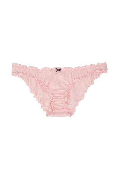 Dominant Women's Laundry Cotton Colored Ruffled Bikini Panties 4-Pack