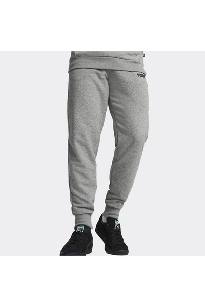 Puma Αριθμός ΕΣΣ. 1 Φούτερ με λογότυπο ΓΚΡΙ Ανδρικό Φούτερ