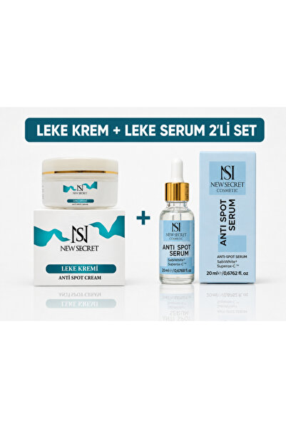 Leke Karşıtı Krem 50 ML + Leke Karşıtı Serum 20 ML 2 li Set