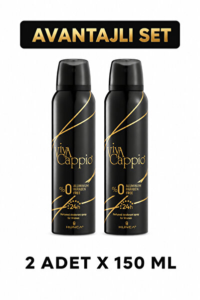 Viva Cappio Deodorant Classic 150ml 2'li