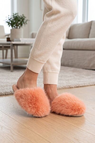 Twigy Ella Plush Women's House Slippers Salmon 37/41