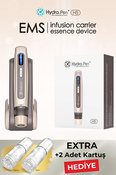 Beauty Vogue Hydra Pen H5 Kablosuz Dermapen Cihazı Yüz İz,Leke Kırışıklık Gid...