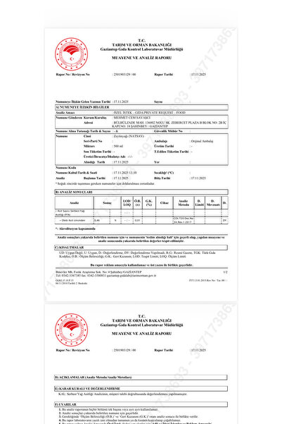 Yeni Mahsül 18 Litre Naturel Sızma Zeytinyağı