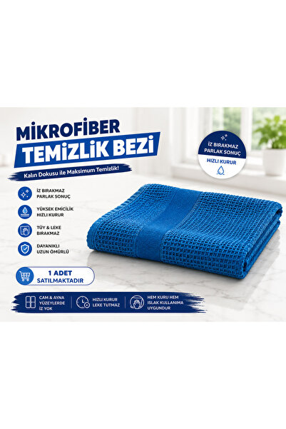 GOLDRİSE 1 ADET Mikrofiber Bez - Sihirli Bez - Temizlik - Mutfak Bezi STOKTA OLAN RENK GELİR
