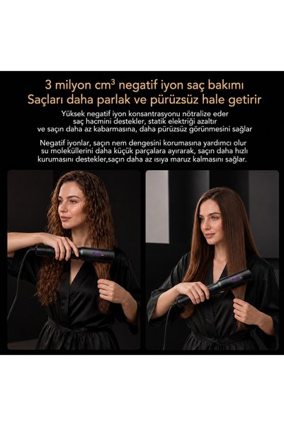 ROBX Islak Ve Kuru Lcd Ekran Sıcak Ve Soğuk Hava Üfleme Saç Düzleştirici