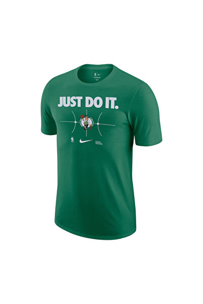 Nike BOS M NK ES NBA JDI SS TEE FQ6267-312 Πράσινο