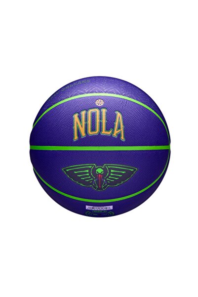 Wilson 2024 NBA ΣΕΙΡΑ ΣΥΛΛΟΓΗΣ ΟΜΑΔΩΝ ΠΟΛΗΩΝ NO PELIC 7 WZ4033819XB7 Μωβ