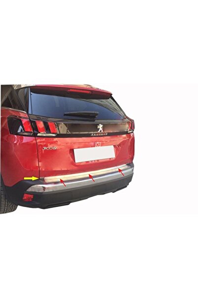 Niken Peugeot 3008 Bagaj Alt Çıtası Kromu Nikelajı 2016 Sonrası