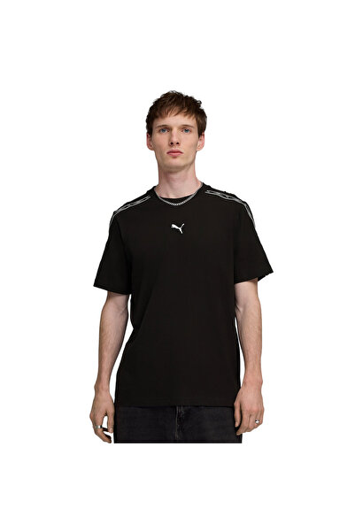 Puma ESS TAPE TEE 691693-01 Μαύρο