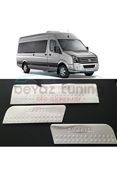 Niken Volkswagen Crafter Kapı Eşiği Kromu Nikelajı