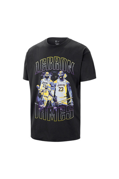 Nike LAL M NK COURTSIDE TEE II7126-010 Μαύρο