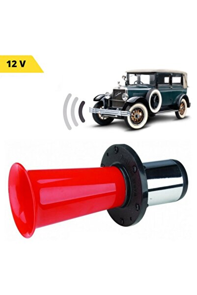 Universal Oto Korna Ebube Boğa Öküz Sesi 12 Volt