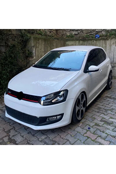beyaztuning Volkswagen Polo 6R GTi Kırmızı Şeritli Ön Panjur 2009-2014