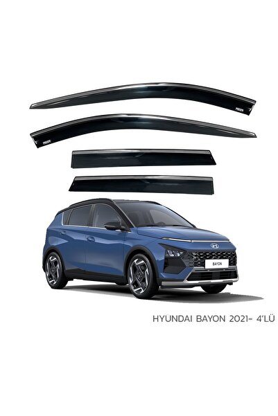 beyaztuning Hyundai Bayon Kromlu Cam Rüzgarlığı Niken 2021 Sonrası