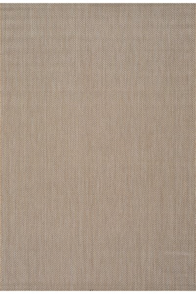 Koza Halı Fresco Ekru Natural İskandinav Jüt Yıkanabilir Halı Kilim Balkon Te...