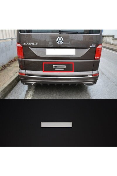 Niken Volkswagen Transporter T7 Bagaj Açma Kromu Nikelajı 2015 Sonrası