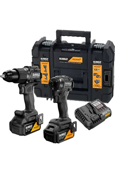 Dewalt 18V XR 5.0AH X MCLAREN DARBELİ MATKAP X DARBELİ TORNAVİDA İKİLİ SET