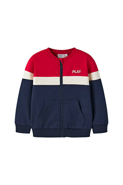 Name it NMMLORCAN LS NREG SWEAT CARD BRU 13259096-NAVY BLAZER Blue