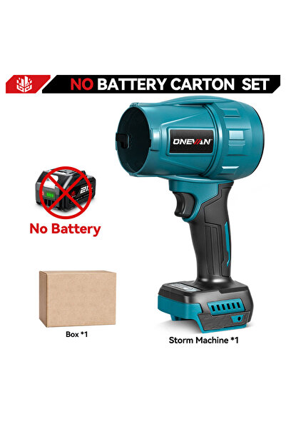 Choice Without Battery ONEVAN 350M/S 3500W Brushless Turbo Fan Blowers Electr...