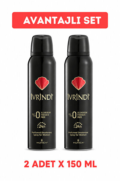 Ivrindi Klasik Kadın Deodorant 150 Ml X2