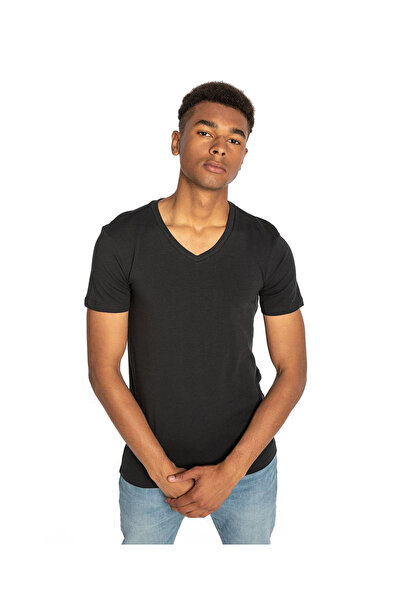 Levi's Ανδρικά Μπλουζάκια με Λαιμόκοψη V, Κοντομάνικα, Μονόχρωμα, Σετ 2 Τεμαχίων