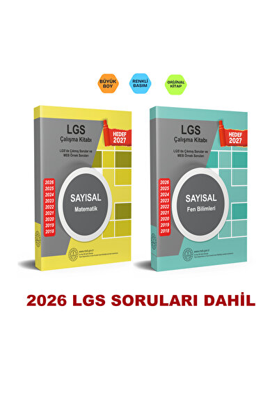Kurul Yayıncılık 2027 8.Sınıf LGS Çıkmış Sorular ve MEB Örnek Soruları Sayısa...