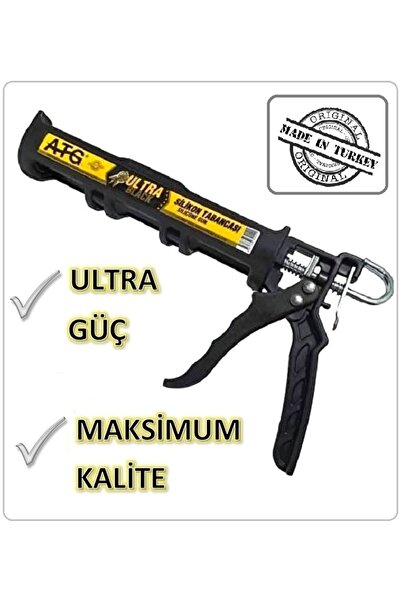ATG KALIN PROFESYONEL PLASTİK SİLİKON TABANCASI ULTRA GÜÇ (ULTRA BLACK) ATG-T...