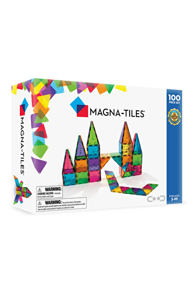 Magna Tiles MAGNA-TILES® - Clear Color Manyetik Bloklar - 100 Parça