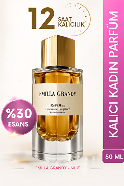 EMILLA GRANDY Nuit Kadın Parfümü 50 ml EDP Body Mist Etkili | Feromon Parfüm ...