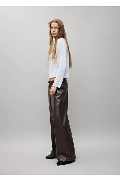 Mango Teen London regular fit kumaş pantolon