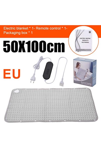 Choice 50x100cm EU Electric Heating Pad Pet Heat Mat with 9 Levels Auto power...