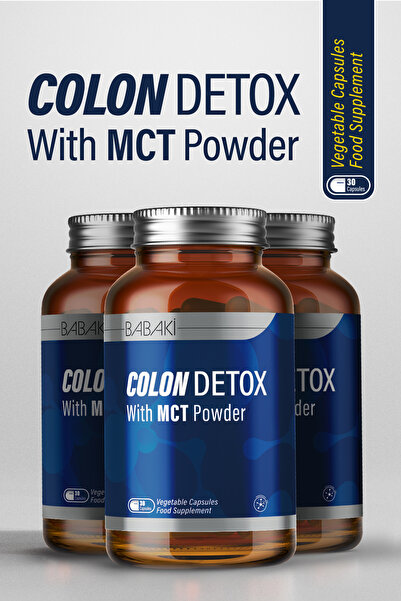 BABAKİ COLON DETOX 3 LÜ AVANTAJ PAKET