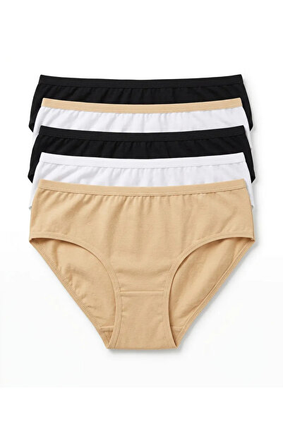 Dondeza 3-Piece Plain Women's Panties-Mixed Colors-Dondeza