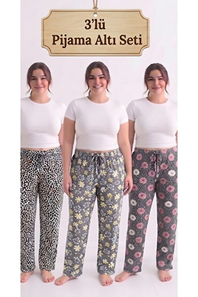 noend Plus Size Pajama Bottoms - Multicolor - Relaxed fit