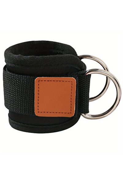 Choice3 Black-PU 1Pcs Universal Fitness Ankle Straps | for Women & Men, Gym &...